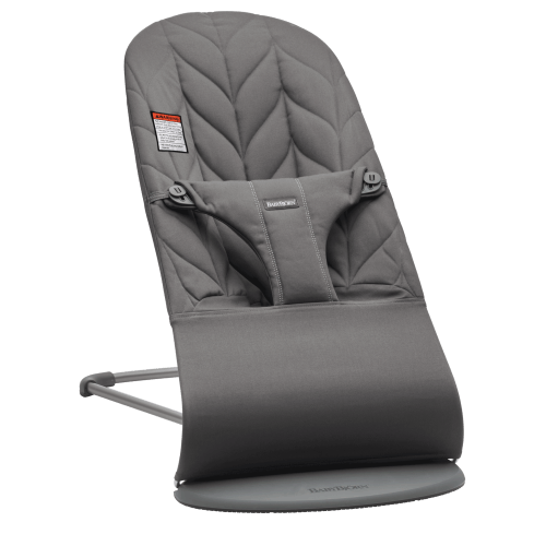 Bouncer Bliss: Anthracite - Woven, Petal quilt