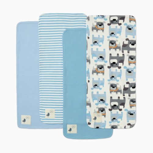 Small Story Burp Cloth (4 Pack) - Dapper Dogs