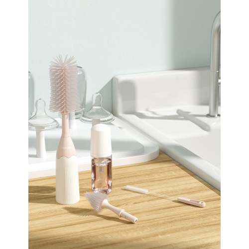 Momcozy Innovative Push-Press Design Bottle Brush Kit