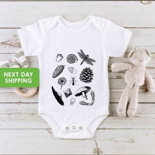 Nature Baby Onesie® Cute Hiking Onesie® Mushroom Baby - Etsy