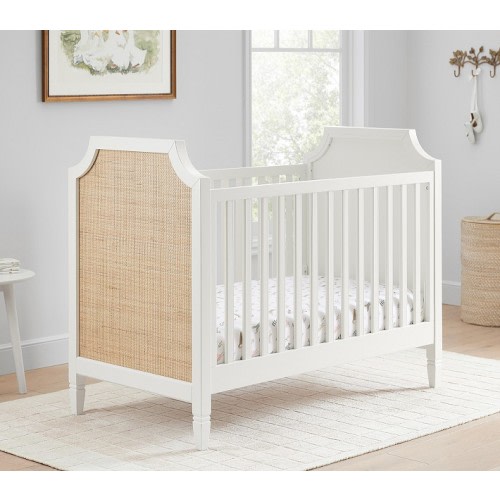 Ava Regency Caned Endpanel Crib | Pottery Barn Kids