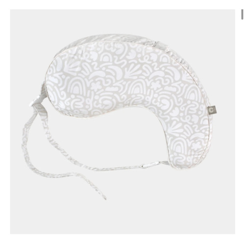Boppy Uplift™ Nursing Pillow - in Cream Retro Squiggles