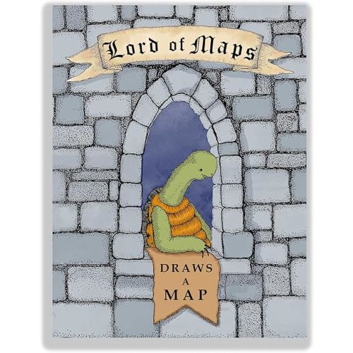 Lord of Maps Draws a Map Book Hardcover – Picture Book, June 1, 2024