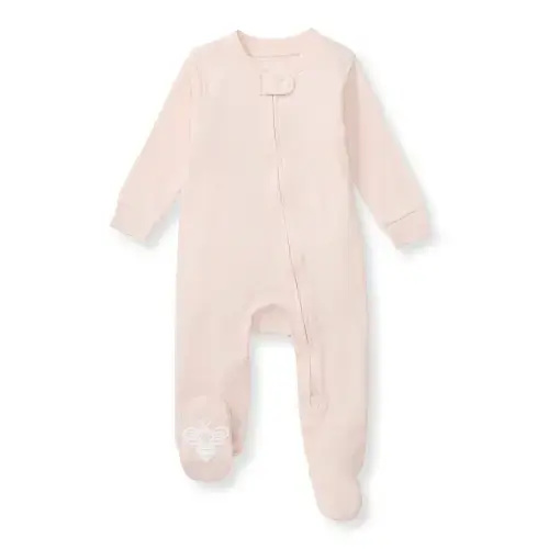Solid Rib Organic Cotton Sleep & Play - Ranunculus – Burt's Bees Baby