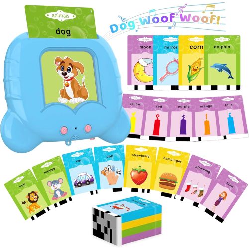 Educational Learning Toys for 2 3 4 Year Old Boys Girls,Toddlers Learning Toys to Learn Alphabet Number Color Shapes,Electronic Preschool Montessori Toys Christmas Birthday Gift for Kids 2 3 4 5