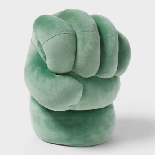 Marvel Hulk Fist Kids' Decorative Throw Pillow - The Marvel Collection By Pillowfort™