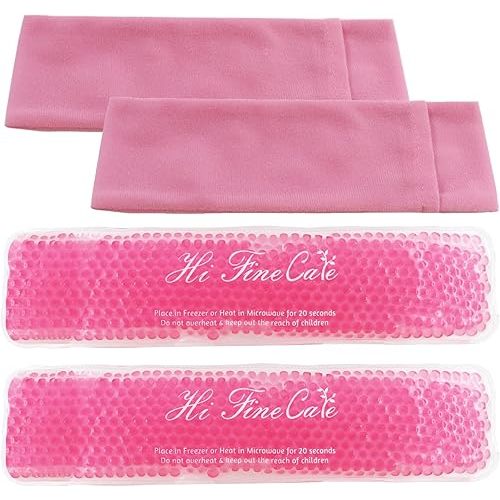 Postpartum Perineal Ice Packs - 2 Count Reusable Cold Pads for Instant Pain Relief, Swelling & Hemorrhoid Treatment, Maternity Pad Inserts for Vaginal Delivery, C-Section Recovery & Episiotomy Care