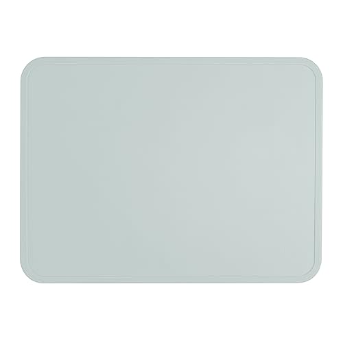 Simple Modern Silicone Placemat for Baby, Toddlers, Kids | Non-Slip Baby Eating Table Food Mat for Restaurants and Dining Table | Piper Collection | Sea Glass Sage