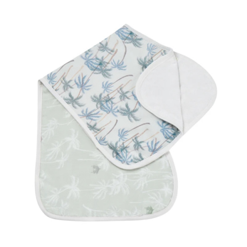 Bamboo Burp 'n Bib (2 Pack) | Nest Designs