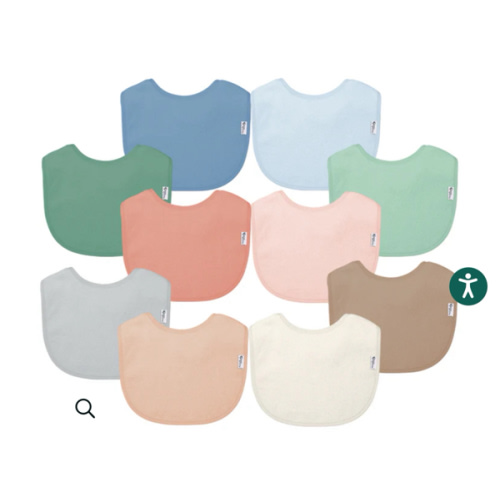 Stay-dry Everyday Bibs (10 pack) | green sprouts®