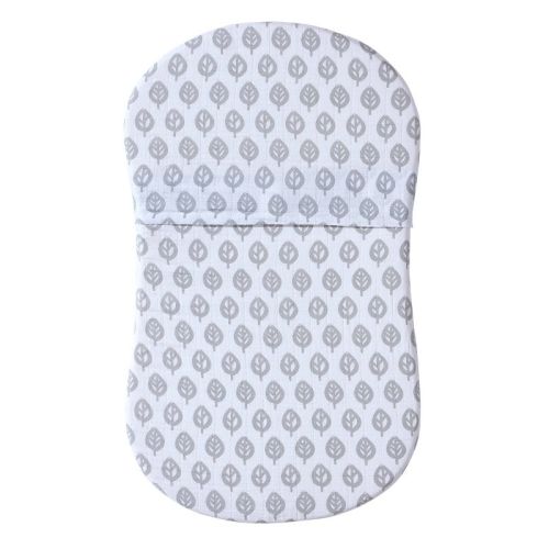 Halo Innovations Bassinest 100% Cotton Fitted Sheet - Plume