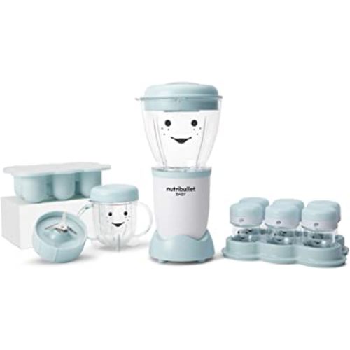 NutriBullet NBY-50100 Baby, 32-oz, Blue (Renewed)