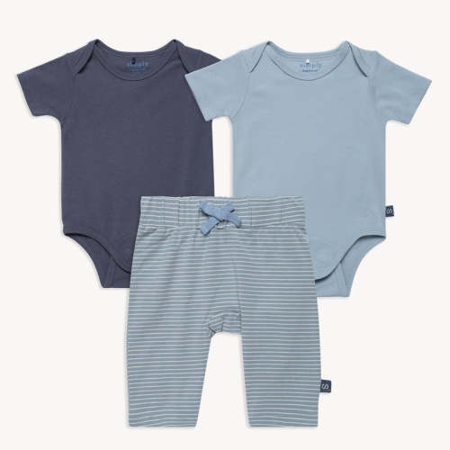 Icy blue cloudstretch™ magnetic footies | 3 set