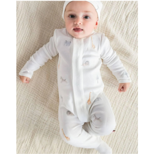Magnetic Me - Safari Organic Cotton Magnetic Footie