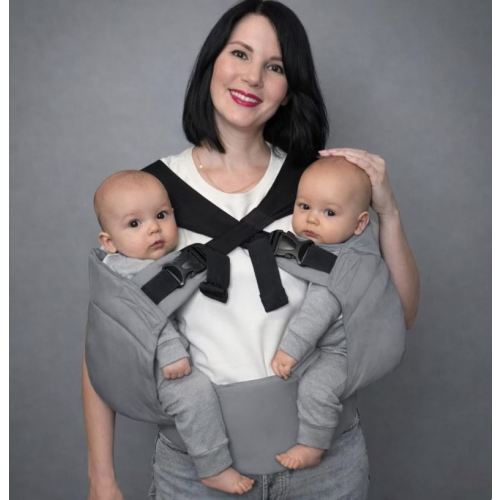Twin hip carrier