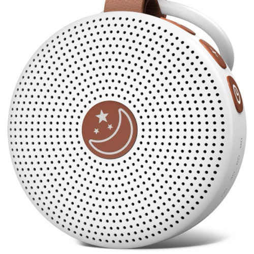 Mini Shushing Sound Machine Baby Portable White Noise Machine Brown Noise Machine with 30 Soothing Sounds for Kids Adults Auto-Off Timer 32 Volume Levels Battery Sleep Machine for Home Office Privacy