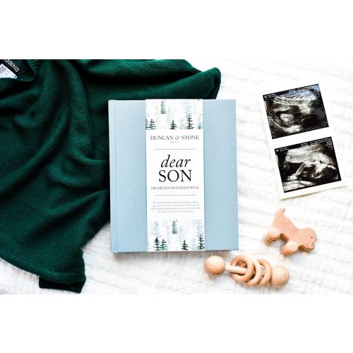 Baby Scrapbook and Prayer Journal | Baby Girl Gift for New Parent | Childhood Memory Book from Birth to 18 Years |Baby Keepsake Album