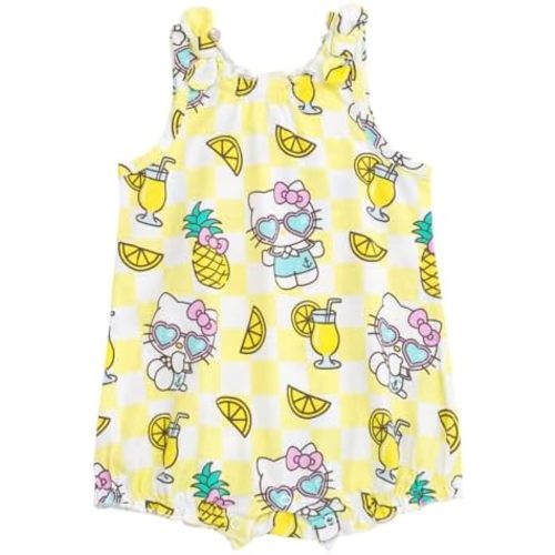 Hello Kitty Baby Girls Bubble Romper Newborn to Infant Sizes (Newborn - 24 Months)