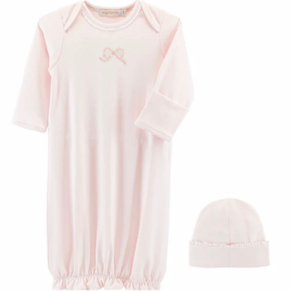 Pretty Bows Pink Gown Set– The Little Cottage