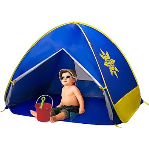 Schylling UV Play Shade, SPF 50+, Ultra portable , Blue