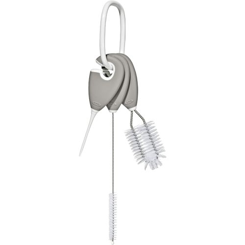 OXO Tot Cleaning Set for Straw & Sippy Cup - Pebble