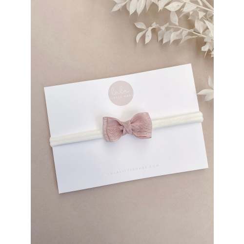 Dainty Bow Headband | Lilac