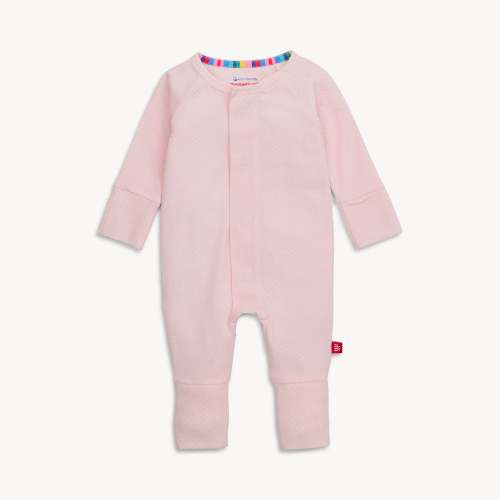 petite dot cloudstretch™ magnetic grow with me convertible coverall – Magnetic Me