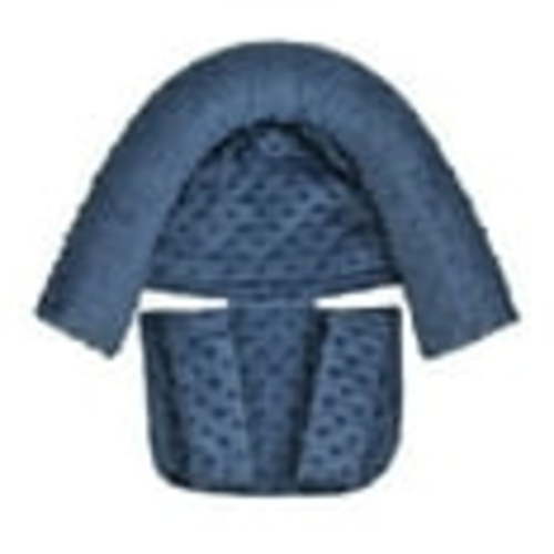 Baby Head Support and Strap Covers, Minky Baby Head Support Headrest, Matching Seat Belt Strap Covers