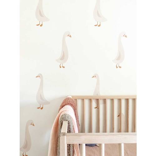 Goose Decal, Goose Decals, Goose Wall Sticker, Animal Decals, Cute animals decor, animal wall sticker