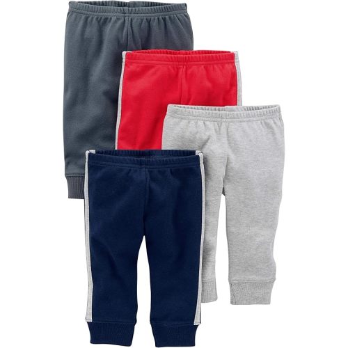 Simple Joys by Carter's Unisex Babies' Pant, Pack of 4
