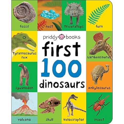 First 100 Padded: First 100 Dinosaurs: An early introduction to our pre-historic world!