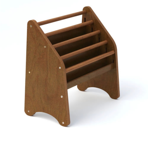 Wooden Montessori Bookshelf