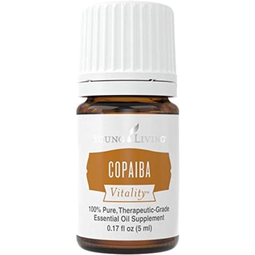 Young Living Copaiba Vitality 5ml Essential Oil - Has Robust, Earthy Flavor - Buttery, Delicate Flavor - Supports Overall Wellness - Relaxing Moment