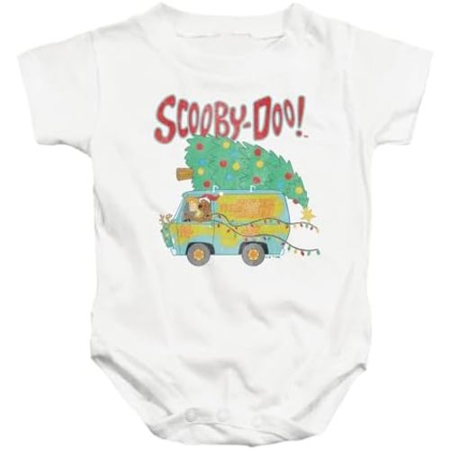 Popfunk Classic Scooby-Doo Mystery Machine Christmas Tree Unisex Infant Snap Suit for Baby
