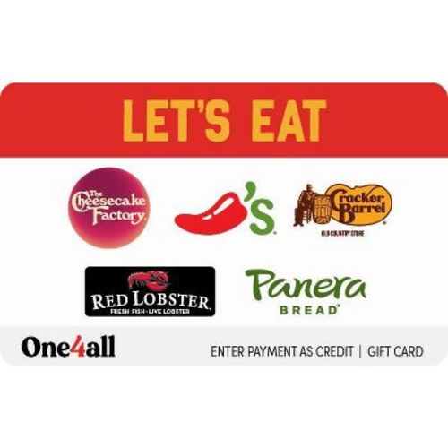 Let's Eat $25 Gift Card (Mail Delivery)