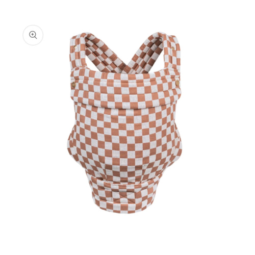 The Monarch Carrier - Mocha Check – Mabē