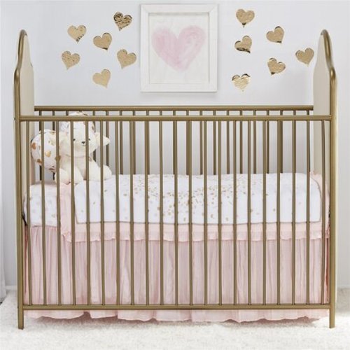 Little Seeds Piper 2-in-1 Convertible Upholstered Crib | Wayfair