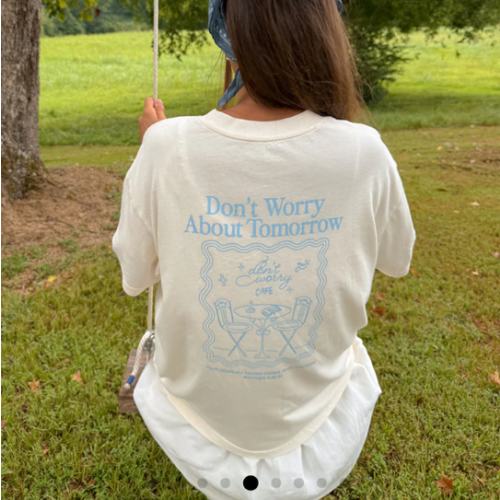 Don't Worry Cafe Unisex Tee | Christian Apparel | Elevated Faith