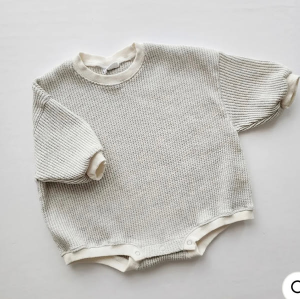 Boho Waffle Sweater Romper – The Boho Bebe