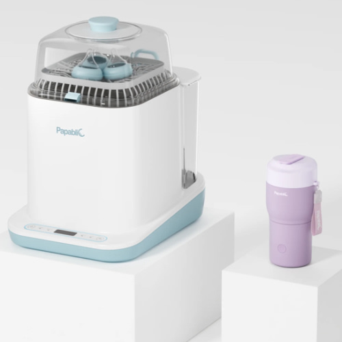 Baby Bottle Washer & Portable Bottle Warmer Set