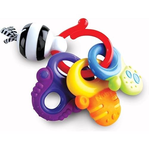 Nuby Fun Keys Teether Ring Multi
