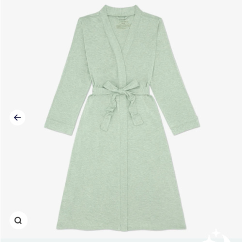 Heather Sage Women's Robe - Little Sleepies