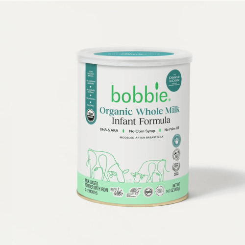 Organic Whole Milk Baby Formula