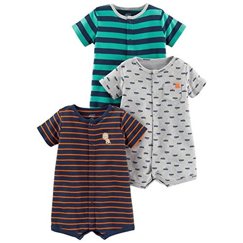 Simple Joys by Carter's Baby 3-Pack Snap-up Rompers
