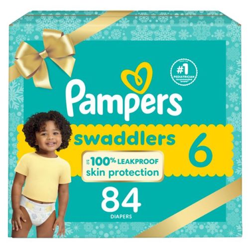 Pampers Swaddlers Active Baby Diapers Pack - Size 5 - 104ct