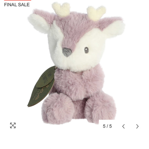 ebba - Fawn Rattle - Baby Plush Toys – Aurora®