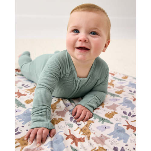 Willow Ribbed Zippy – Little Sleepies