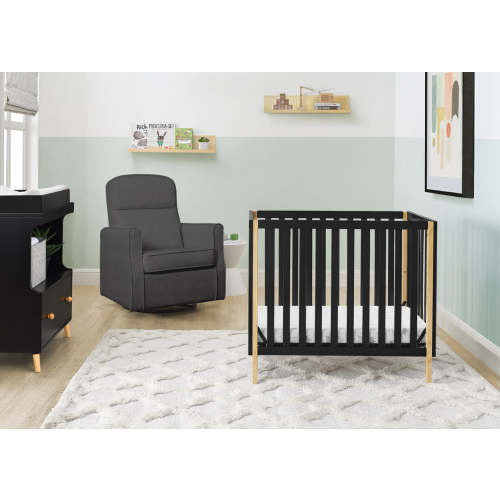 Gio Mini Crib with 2.75-Inch Mattress | Delta Children
