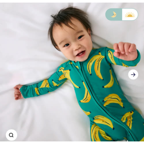 Go Bananas Zippy | Little Sleepies