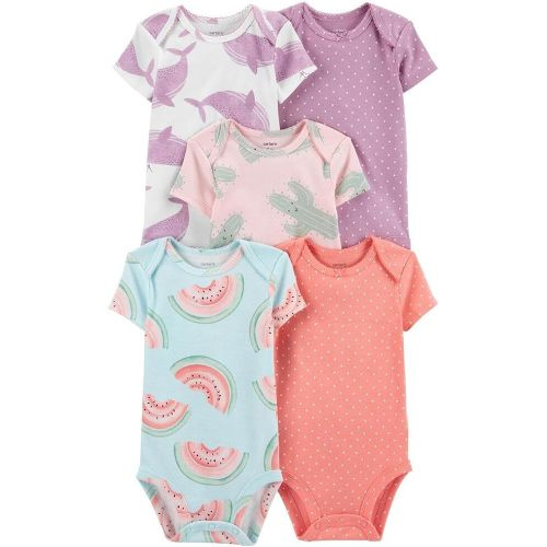 Carter's baby-girls Multi-pk Bodysuits 126g330